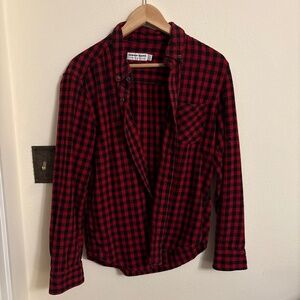 American apparel plaid shirt
